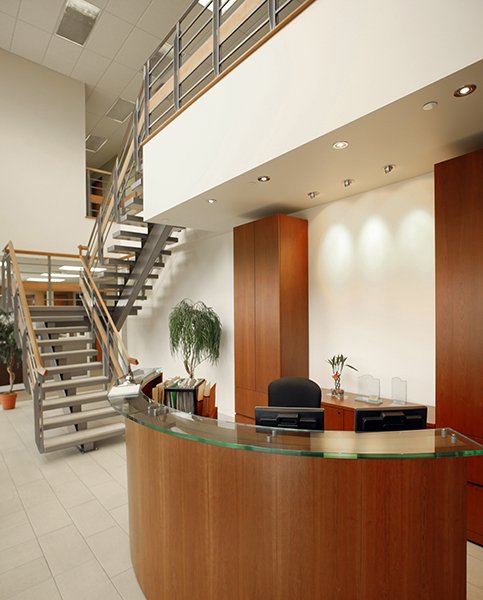 commercial office building painting